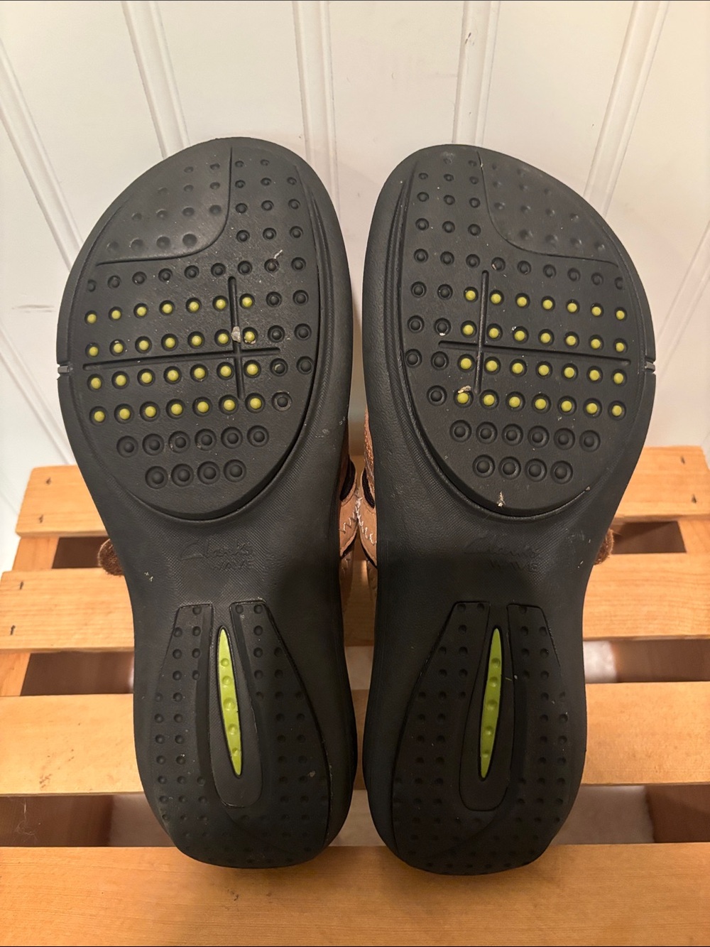 Clarks Wave Walk Women’s Canvas Thong Sandals Size 6 - Picture 3 of 4